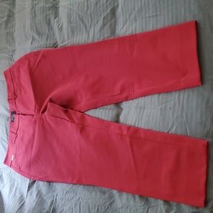 White House Black Market slim-leg crop pant, size 6